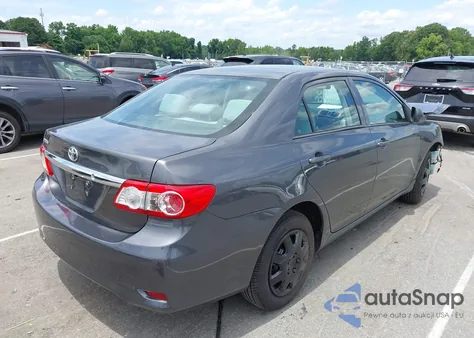 2013 Toyota Corolla L из США, поврежденный, VIN 5YFBU4EE0DP145950